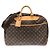 Bolso Boston Louis Vuitton Monogram Alizé 24R Castaño
