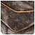 Bolso Boston Louis Vuitton Monogram Alizé 24R Castaño - vista 3