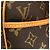 Bolso Boston Louis Vuitton Monogram Alizé 24R Castaño - vista 4