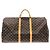 Borsa Boston Louis Vuitton Monogram Keepall 60cm Marrone