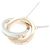 Autre Marque Collier Tiffany & Co. 1837 Interlocking Circle - vue 3