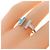 Autre Marque Anillo Tiffany T Wire Band Ring - vista 5
