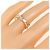 Autre Marque Anello fede Tiffany & Co. in oro rosa 18K e diamanti - vista 5