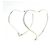 Autre Marque Tiffany Open Heart Creolen