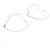 Autre Marque Tiffany Open Heart Creolen - Ansicht 3