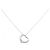 Autre Marque Collana Tiffany Open Heart in Platino 950