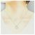 Autre Marque Collana Tiffany Open Heart in Platino 950 - vista 6