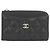 Tarjetero Chanel Timeless Classic Line Negro