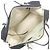 Borsa Boston Chanel Deauville Line AS4166 Nero - vista 7