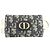 Christian Dior DIOR OBLIQUE Schlüsseletui Blau