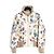 Hermès Reversible Bomberjacke aus Seidentwill - Minéraux Motiv Pink Mehrfarben