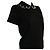 Comme Des Garcons Comme des Garçons Tricot Top de Algodão Preto com Pérolas - vista 4