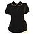 Comme Des Garcons Comme des Garçons Tricot Top de Algodão Preto com Pérolas - vista 5