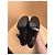 Stivaletti platform in pelle nera Louis Vuitton Nero - vista 9