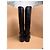 Botas altas de piel negra Burberry Negro - vista 6