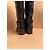 Botas altas de piel negra Burberry Negro - vista 7