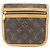 Bumbag Sac banane Louis Vuitton Monogram Bosphore M40108 Sac à bandoulière Marron