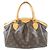 Sac à main Louis Vuitton Monogram Tivoli PM Marron