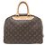 Bolsa de mão de cosméticos Louis Vuitton Monogram Bowling Marrom - vista 2