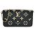 Louis Vuitton Bicolor Monogram Empreinte Pochette Felicie Nero Beige