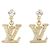 Louis Vuitton Gold Ohrstecker Golden