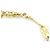 Louis Vuitton Charm Bracelet d'Oreilles Coeur Angel Love Bianco D'oro - vista 3