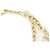 Bracciale Blooming Charm Louis Vuitton D'oro - vista 4