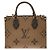 Bolso Louis Vuitton Monogram Giant OnTheGo PM Castaño - vista 2