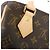 Borsa Boston Louis Vuitton Monogram Speedy Bandoulière Marrone Beige - vista 3