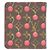 Portefeuille compact zippé Louis Vuitton Monogram Cherry Marron Rouge - vue 2