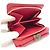 Portefeuille compact zippé Louis Vuitton Monogram Cherry Marron Rouge - vue 6