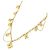 Colar Blooming Louis Vuitton Dourado