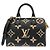 Speedy Sac Boston Louis Vuitton Bicolor Monogram Empreinte Noir Beige