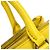 Prada Galleria Double Zip Saffiano Leather Small Yellow - view 6