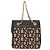 Céline Saco Chain Tote CELINE em couro bege dourado Auth 202538A - vista 2