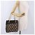 Céline Saco Chain Tote CELINE em couro bege dourado Auth 202538A - vista 24