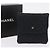 CHANEL Matelasse Chain Shoulder Pouch Satin Black Gold CC Auth 206434A Negro Dorado - vista 12