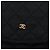 CHANEL Matelasse Chain Shoulder Pouch Satin Black Gold CC Auth 206434A Negro Dorado - vista 18