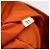 Bolsa de Mão PRADA Nylon Laranja Prata Auth 205395A - vista 12