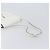 Autre Marque Borsa a tracolla Saint Laurent in pelle bianca e oro Auth hk4148A Bianco D'oro - vista 7