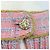 Vestido sin mangas CHANEL de Tweed 36 Rosa Oro CC Auth am12696M Dorado - vista 6