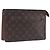 LOUIS VUITTON Monogram Pochette Homme Clutch Bag M51795 LV Auth 207562 Monogramma