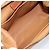 Céline CELINE Macadam Canvas Pouch PVC Leder Braun Gold Auth 207448 Golden - Ansicht 11