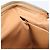 Céline CELINE Macadam Canvas Pouch PVC Leder Braun Gold Auth 207448 Golden - Ansicht 12