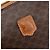 Céline CELINE Macadam Canvas Pouch PVC Leder Braun Gold Auth 207448 Golden - Ansicht 17