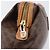 Céline CELINE Macadam Canvas Pouch PVC Leder Braun Gold Auth 207448 Golden - Ansicht 18