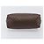 Céline CELINE Macadam Canvas Pouch PVC Leder Braun Gold Auth 207448 Golden - Ansicht 6