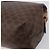 Céline CELINE Macadam Canvas Pouch PVC Leder Braun Gold Auth 207448 Golden - Ansicht 7