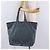 Borsa Tote Miu Miu Pelle Navy Silver Auth 205818 Argento Blu navy - vista 25