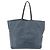 Borsa Tote Miu Miu Pelle Navy Silver Auth 205818 Argento Blu navy - vista 3